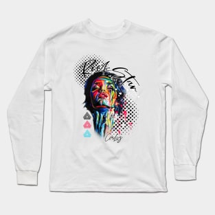 Graffiti Girl Rock Star Long Sleeve T-Shirt